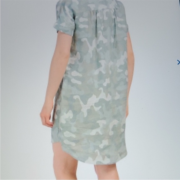 C&C California Camo Kimono Button Down Dress - Picture 6 of 9